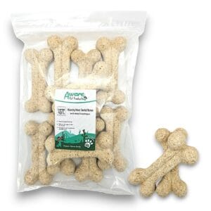 Munchy Bone met Runderslokdarm | 10 stuks voordeelbundel | Large 19 cm |