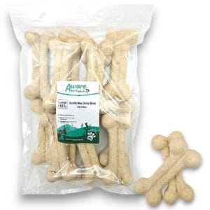 Munchy Bone 100% runderhuid | 12 stuks voordeelbundel | Large 19 cm |