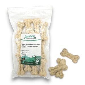 Munchy Bone met Runderslokdarm | 15 stuks voordeelbundel | Small 9 cm |