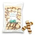 Kauwsnack runderhuidvlecht met slokdarm | 15 stuks voordeelbundel | 21,5 cm |