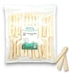 Runderhuid rol hondensnack | 25 stuks voordeelbundel | Dun 14 cm |