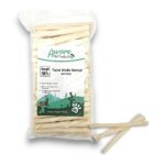 Runderhuid twist sticks dun 100 stuks 12,5 cm lang