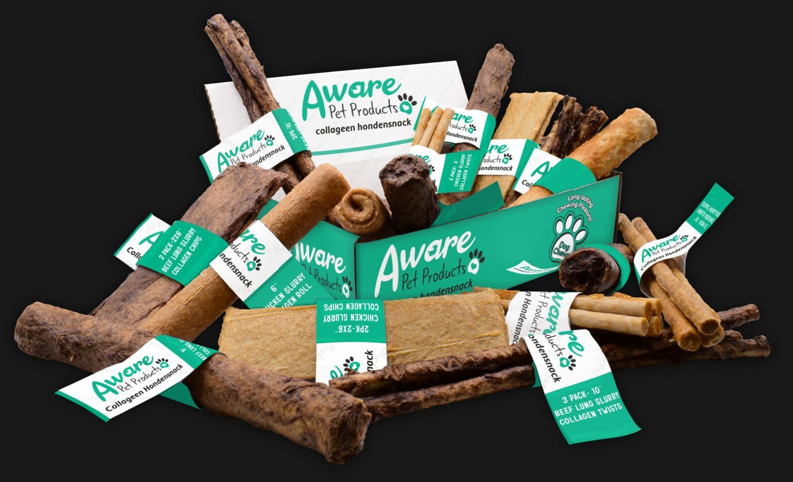 Collageen hondensnacks Premium Aware Pet Products