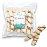 Runderhuid rol met slokdarm omwikkeld