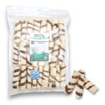 Kauwbot runderhuid rol met runderlong