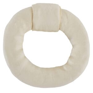 Handgemaakte runderhuid donut 14cm