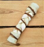 Runderhuidvlecht met slokdarm handgevlochten 21,5 cm