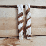 gevlochten stick met slokdarm