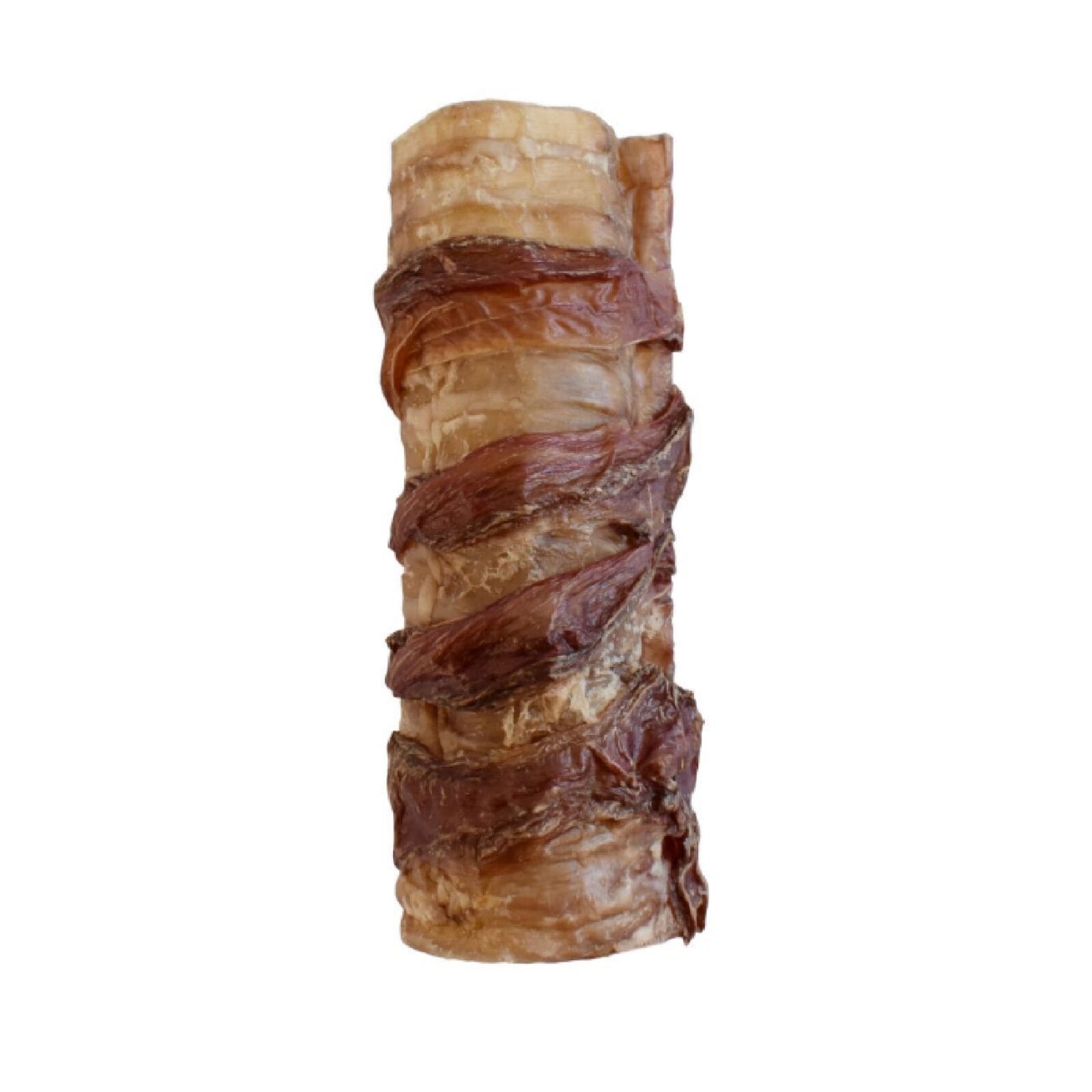 trachea-omwikkeld-met-slokdarm Runderluchtpijp met slokdarm omwikkeld