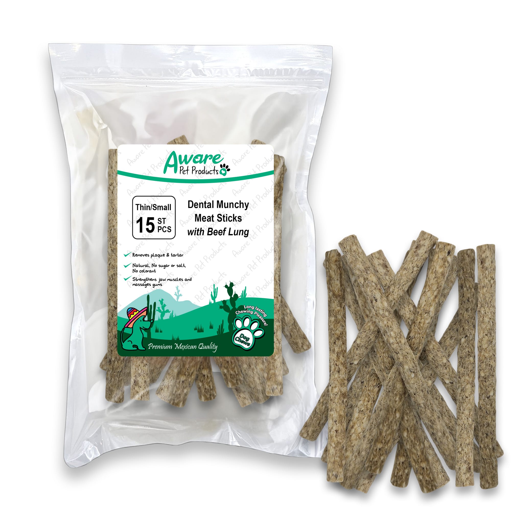 SS15AW215_Dental Munchy Meat Sticks with Beef Lung_4260770467786=front SS15AW215 Dental Munchy Meat Sticks with Beef Lung 4260770467786front