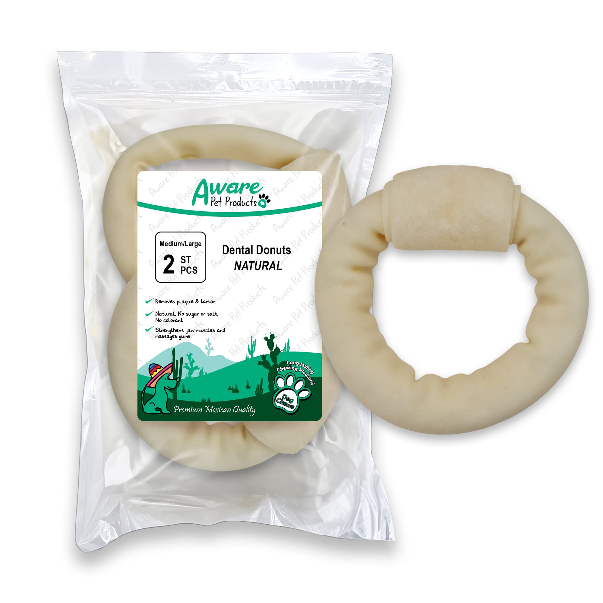 SS02AW130_Dental Donuts NATURAL_4260770467106=front SS02AW130 Dental Donuts NATURAL 4260770467106front