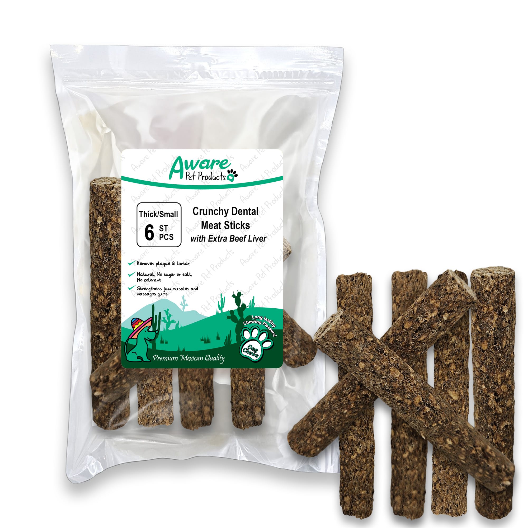 SS06AW224_Crunchy Dental Meat Sticks with Extra Beef Liver_4260770467854=front SS06AW224 Crunchy Dental Meat Sticks with Extra Beef Liver 4260770467854front
