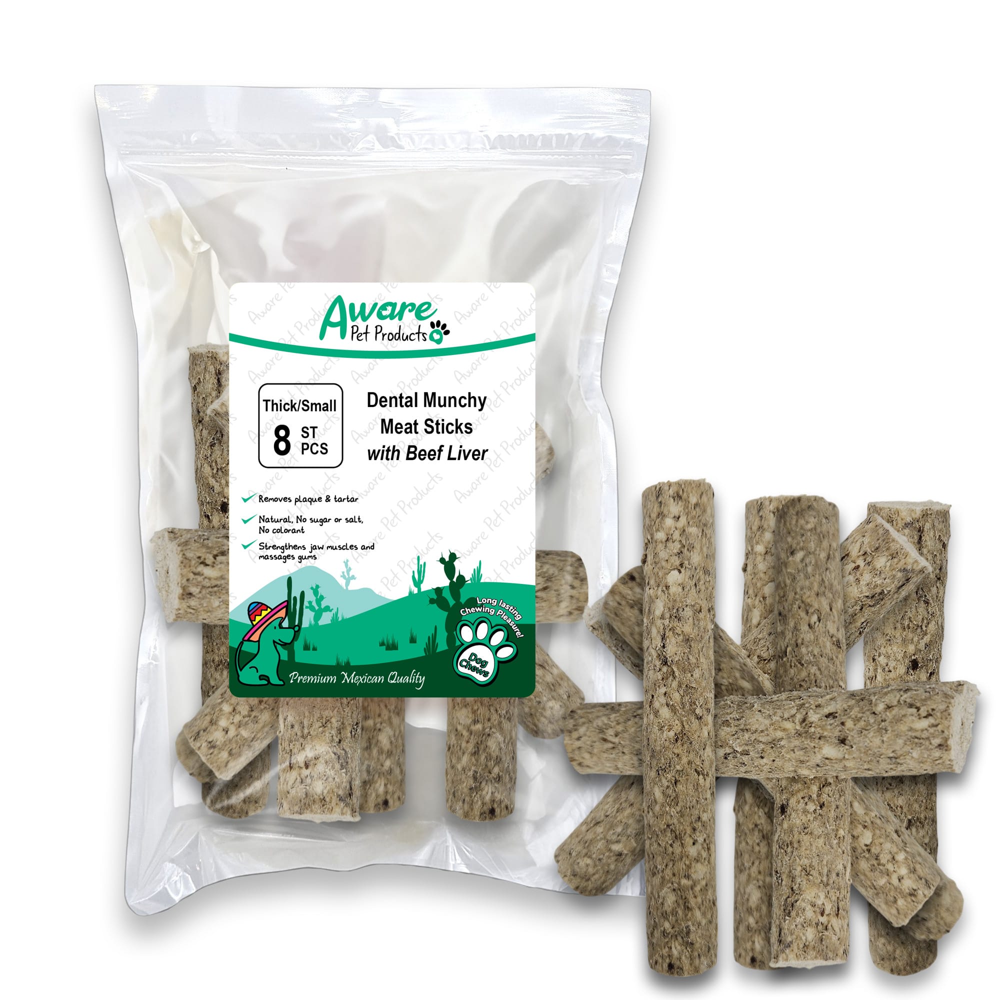 SS08AW219_Dental Munchy Meat Sticks with Beef Liver _4260770467816=front SS08AW219 Dental Munchy Meat Sticks with Beef Liver 4260770467816front