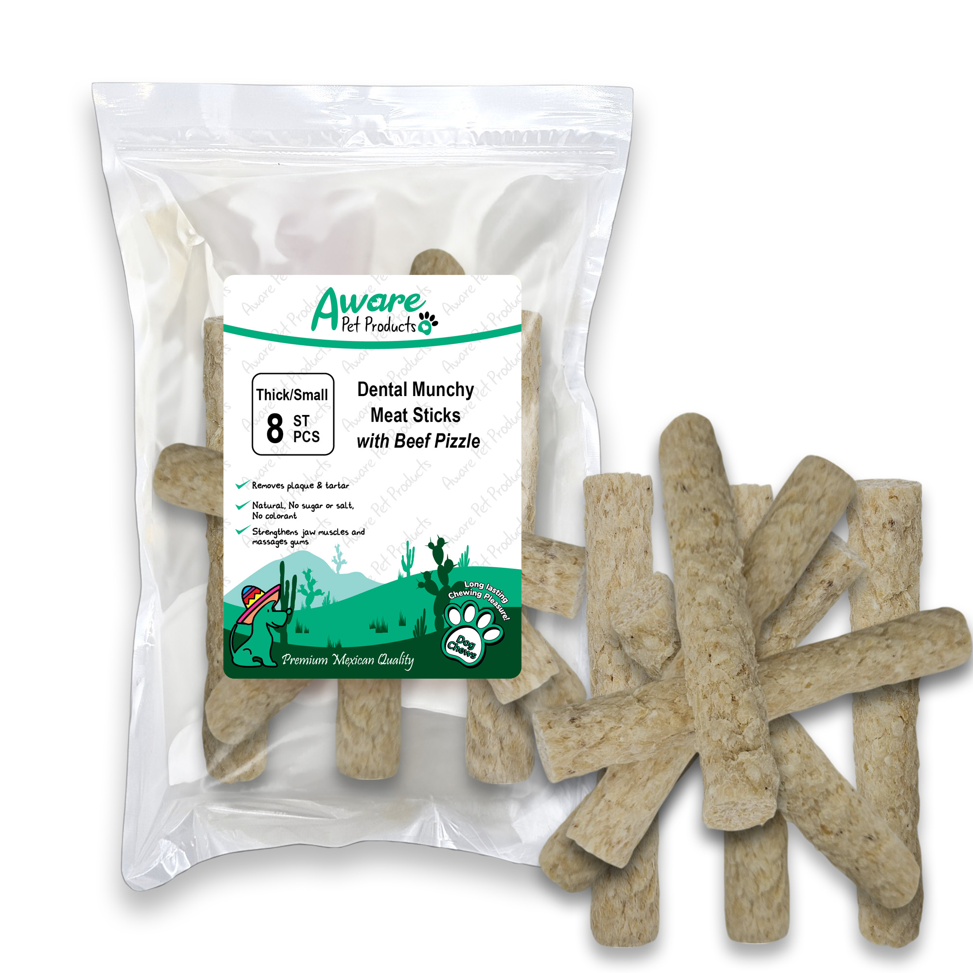 SS08AW221_Dental Munchy Meat Sticks with Beef Pizzle_4260770467830=front SS08AW221 Dental Munchy Meat Sticks with Beef Pizzle 4260770467830front