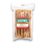 Verder verkrijgbaar bij Mimos, SavannaDog en Argoa 51 Mimos runderhuidtwists met kip 25,5 cm – 25 stuks