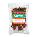 Verder verkrijgbaar bij Mimos, SavannaDog en Argoa 20 Mimos runderhuidchips met long – 8 stuks